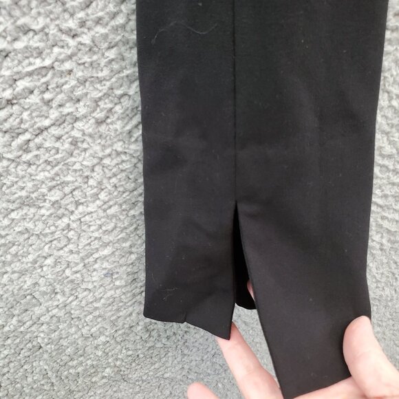 Halogen Women Dress Pants Straight Leg Side Zip Flat Front Stretch Size 4 - Picture 6 of 11